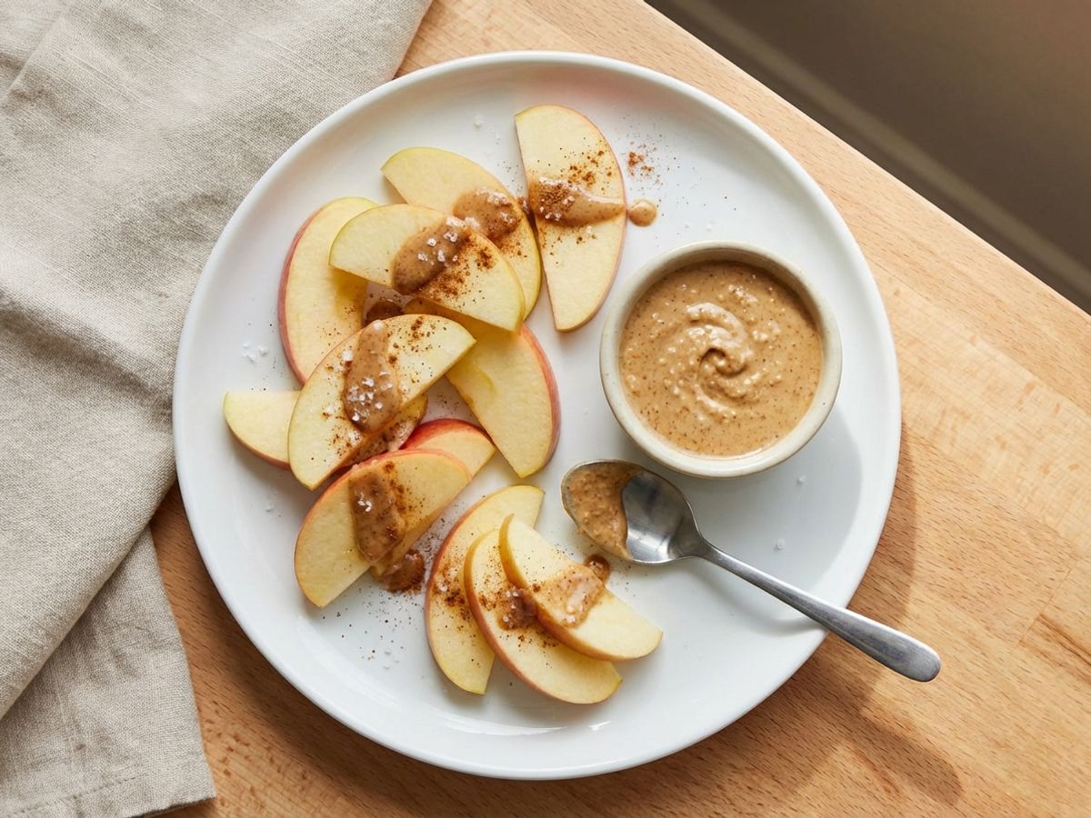 Apple Slices with Nut Butter