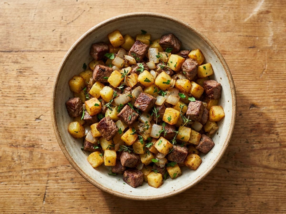 Beef and Potato Hash