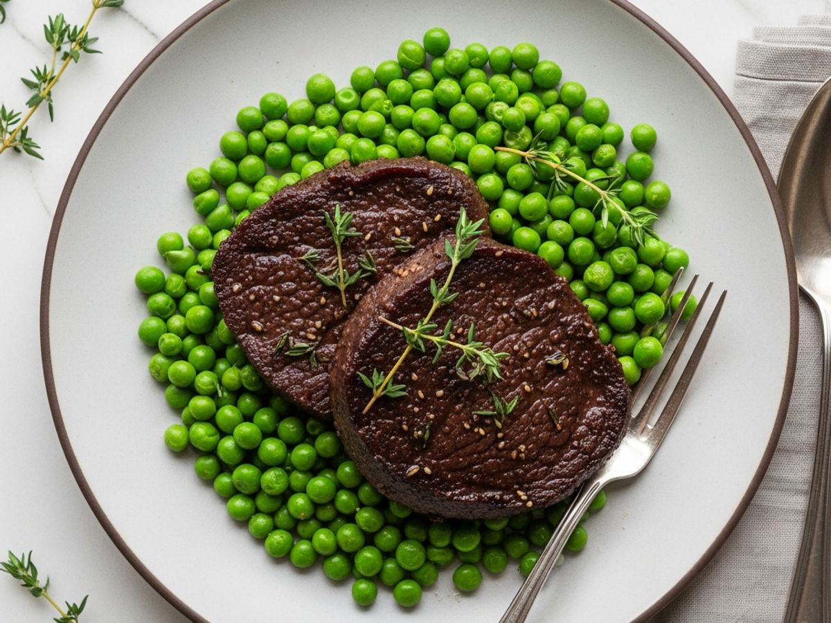 Bison & Buttery Peas