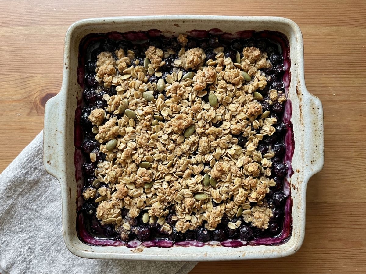 Blueberry Crisp