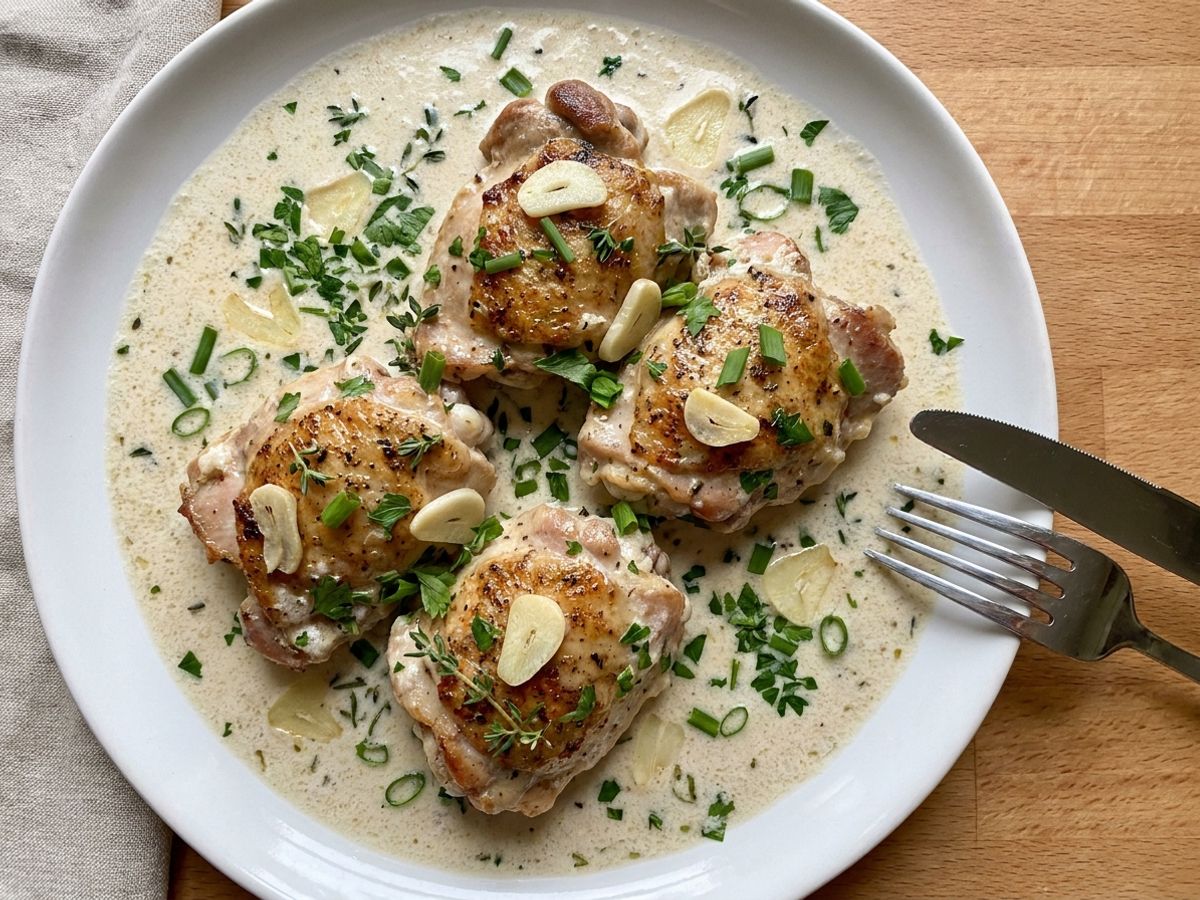 Creamy Garlic Chicken