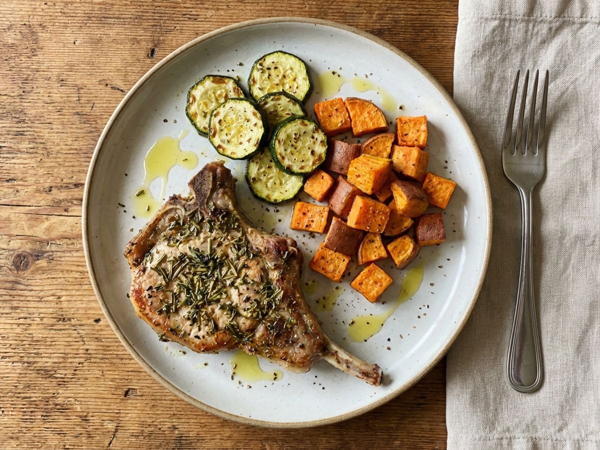 Herb-Crusted Pork Chops