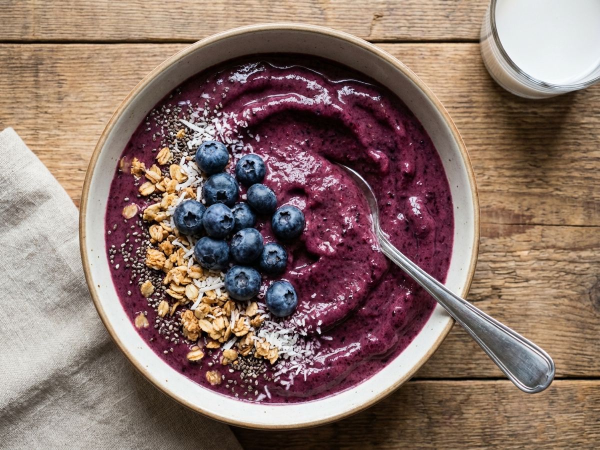 Blueberry Smoothie Bowl