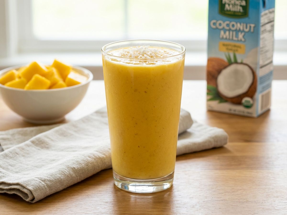 Mango Coconut Smoothie