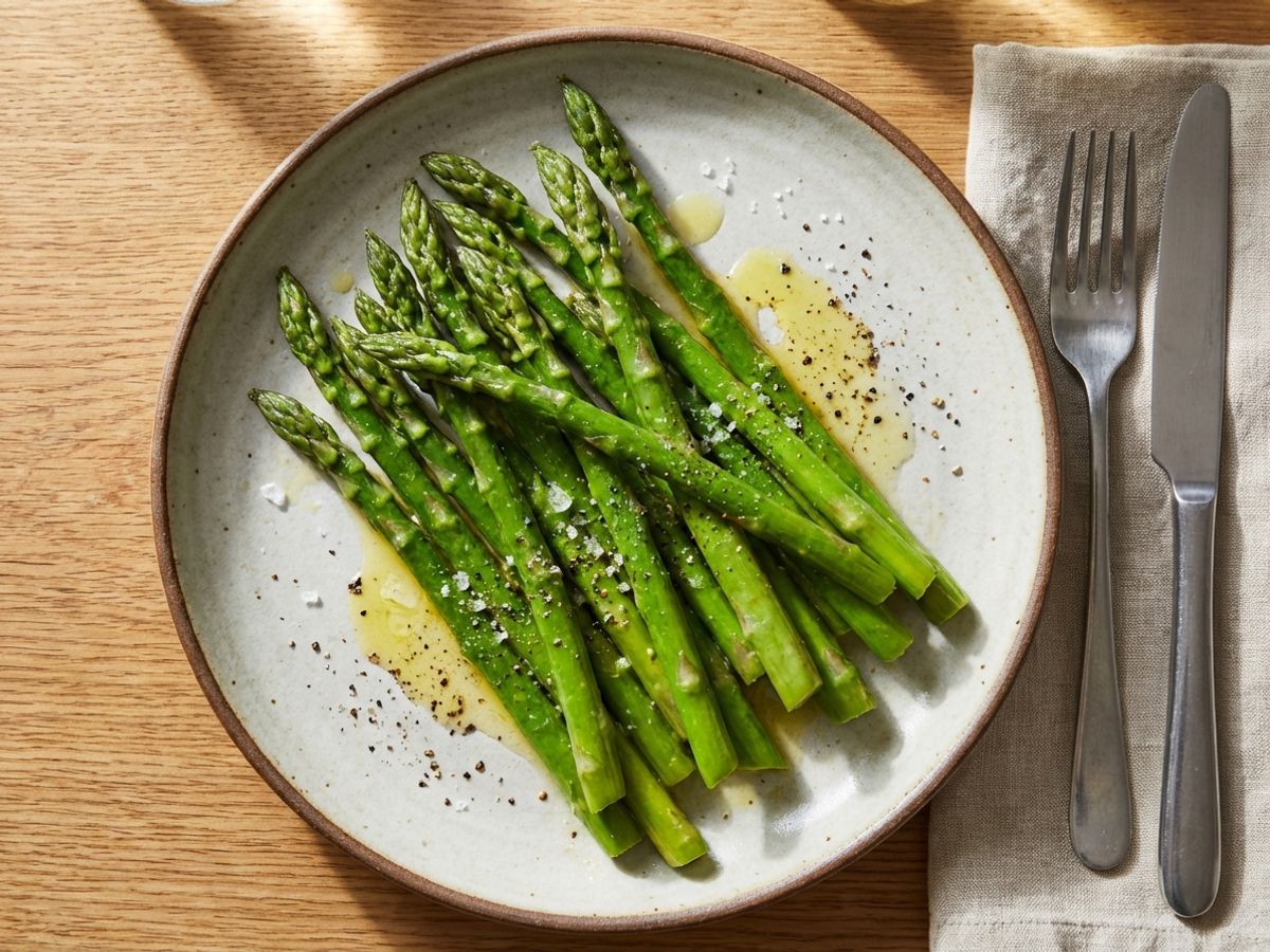 Steamed Asparagus