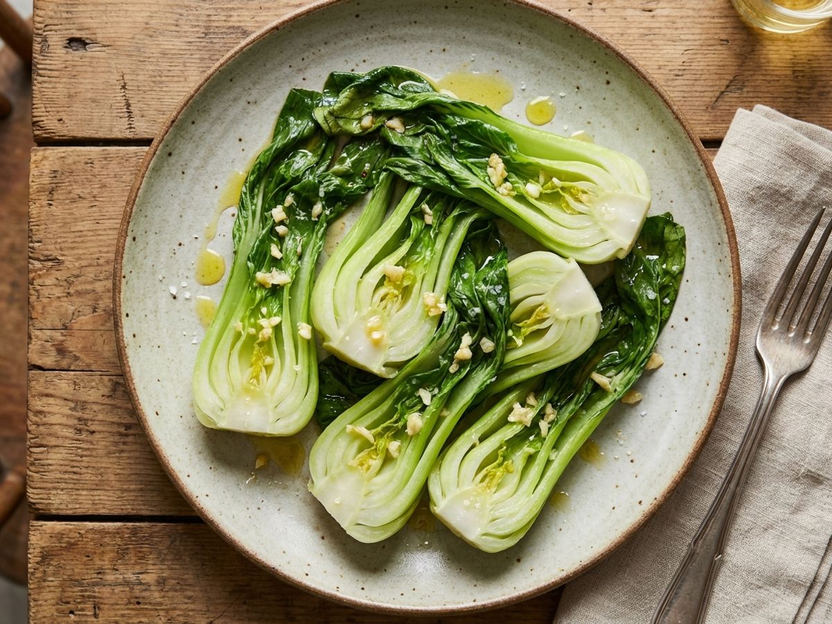 Steamed Bok Choy